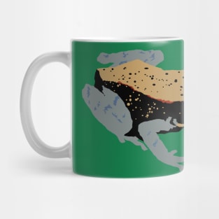 Bicolored Frog Mug